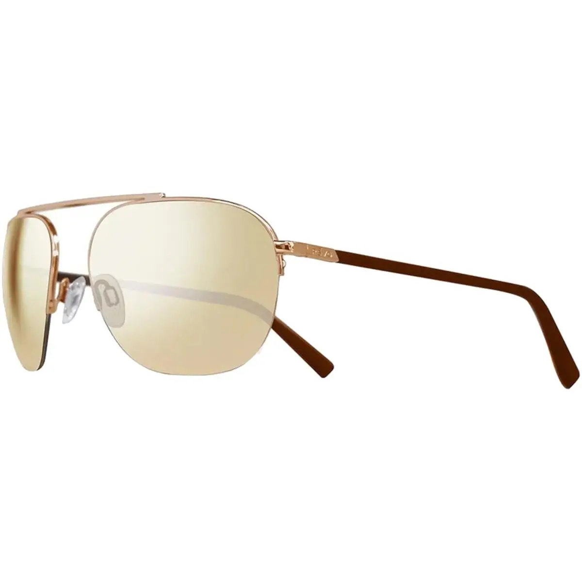 Annika 1 Polarized Women`s Semi-rimless Navigator Sunglasses RE120114CH by Revo
