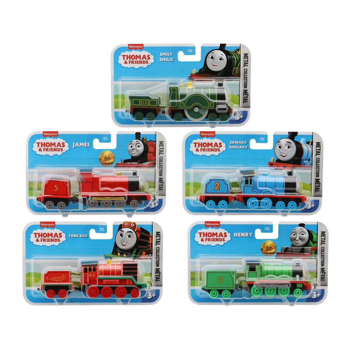 Mattel Thomas Friends Large Diecast Engine Assortment Pack 10 MTTJHK85_BOX