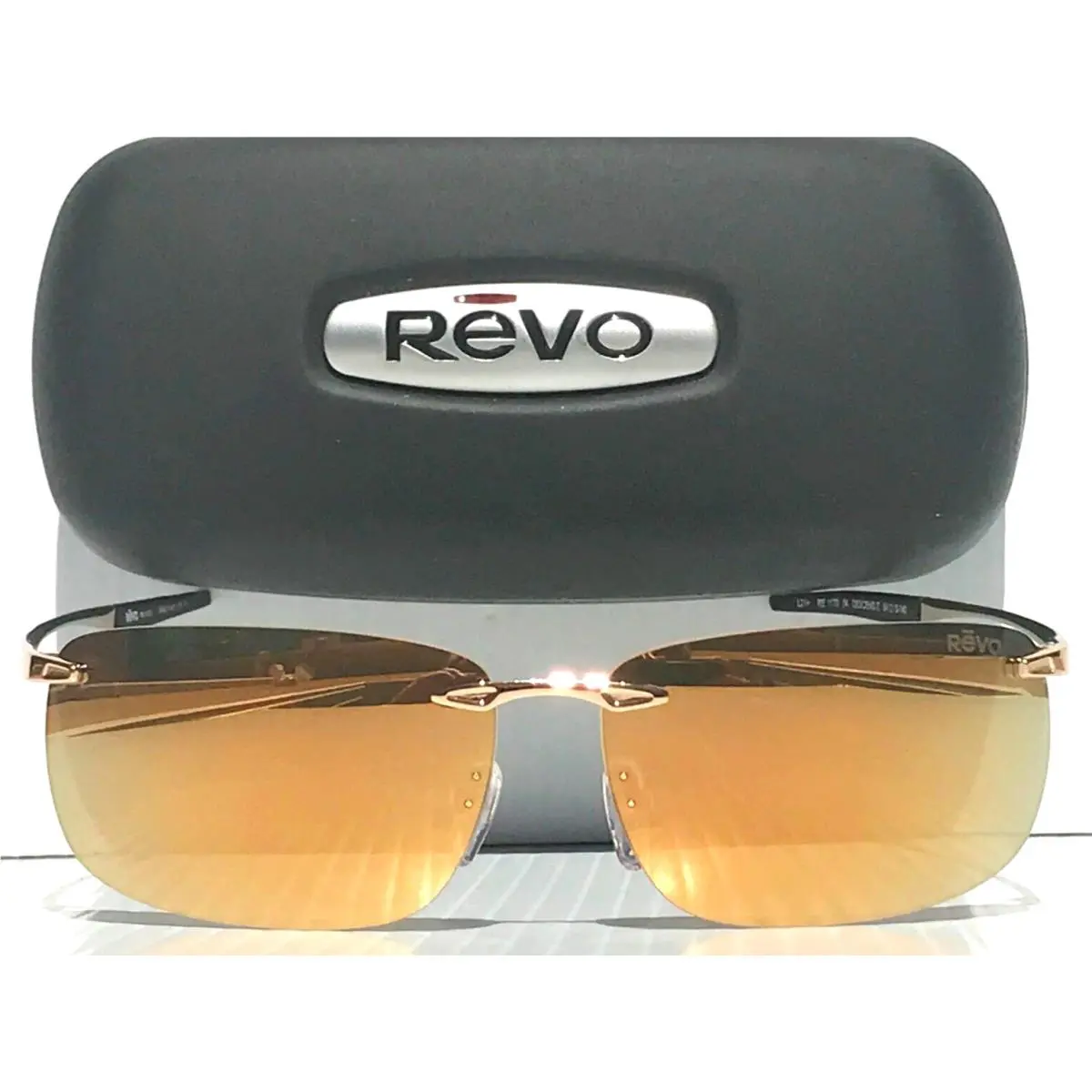 Descend Z Shiny Gold Polarized Champagne Lens Sunglass 1170 04 CH by Revo