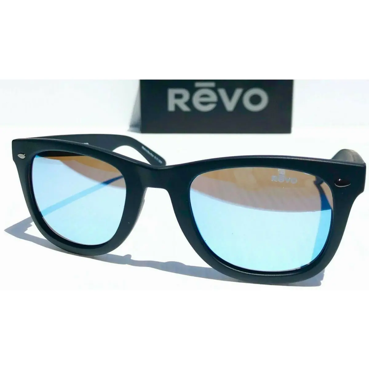 Revo Forge Bear Grylls Black Polarized Deep Water Blue Sunglass 1096 01 BL