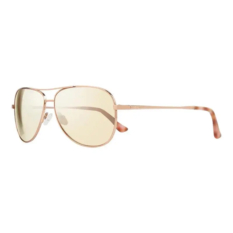 Revo Sunglasses Relay Petite Rose Gold Frame /champagne Polarized Lens RE1156