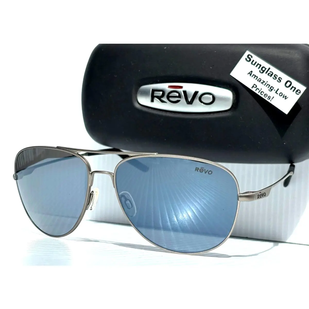 Revo Windspeed Gunmetal Polarized Grey Graphite Lens Sunglass RE 3087 00 GY