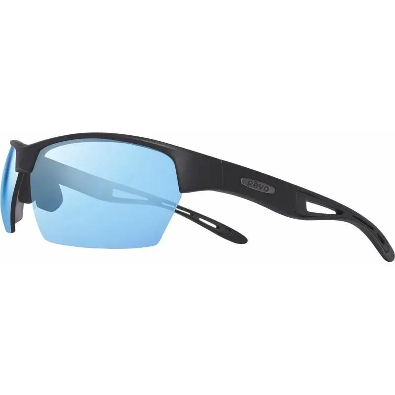 Sunglasses Jett Matte Black Frame / Blue Water Polarized Lens RE1167 by Revo