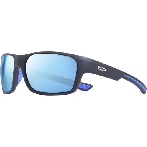 Sunglasses Pointe Matte Black Frame / Blue Water Polarized Lens RE1237 by Revo