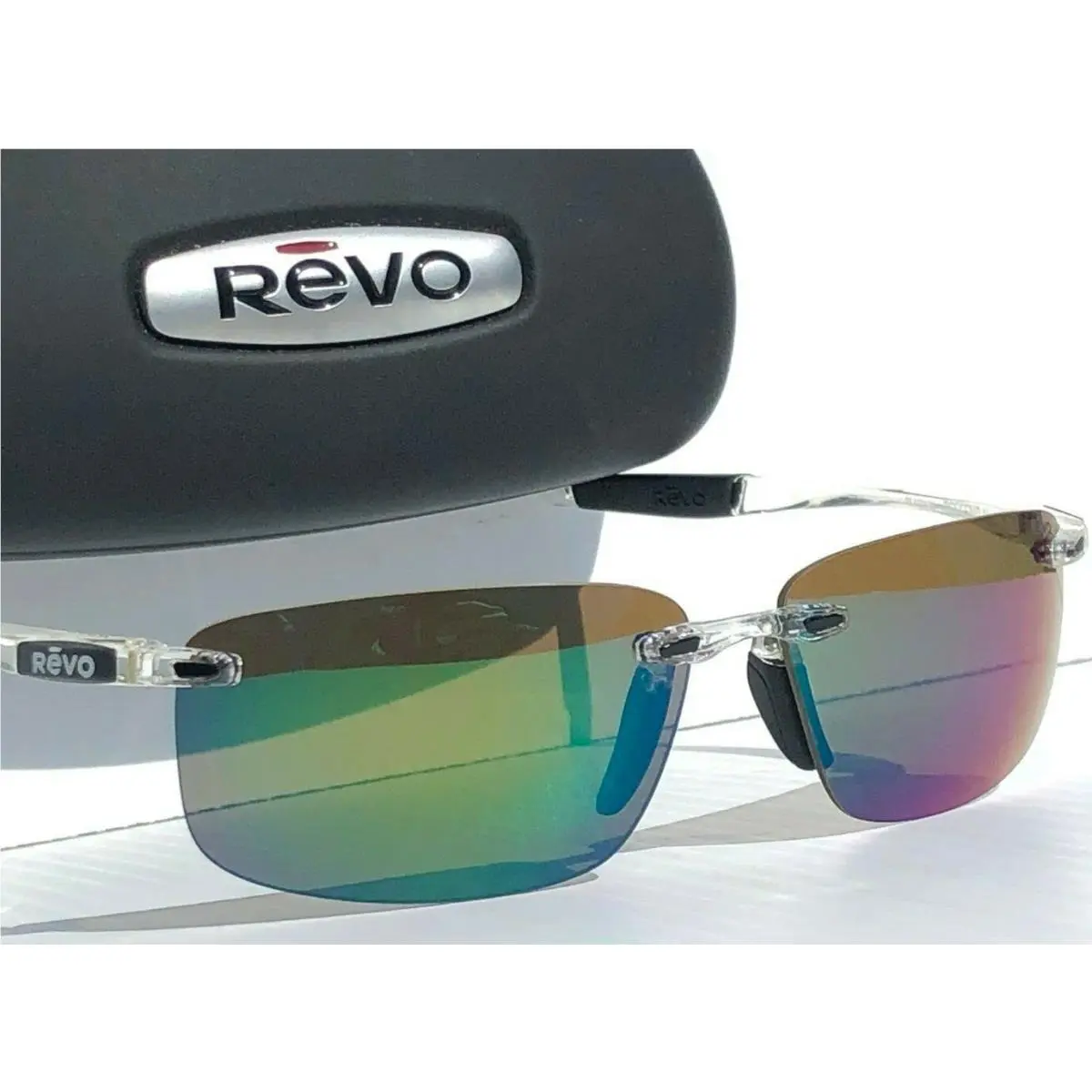 Descend N Clear Polarized Green Water Lens Sunglass 4059 09 GN by Revo