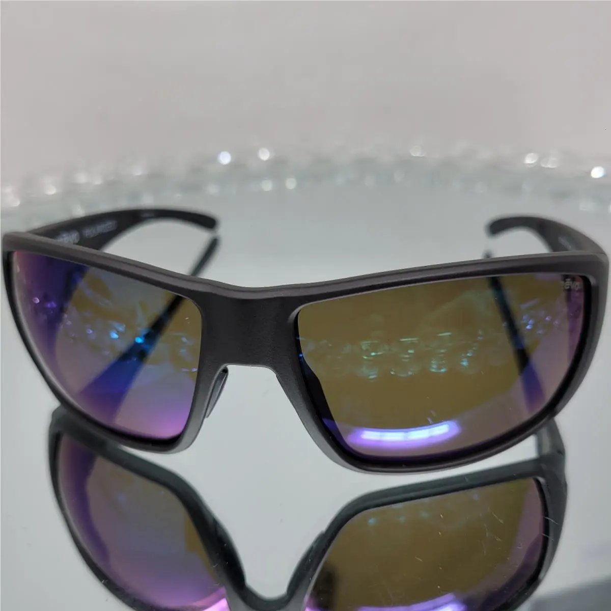 Revo Dune Sunglasses Matte Polarized Brown Green Lens RE 1202 02 GN RE1202GN