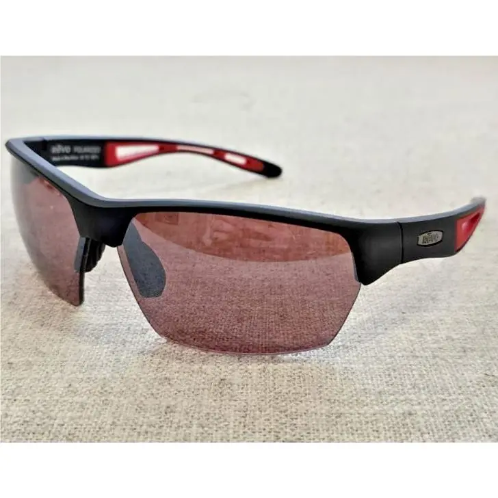 Revo Sunglasses Jett Matte Black Frame / Drive Rose Pink Polarized Lens RE1167