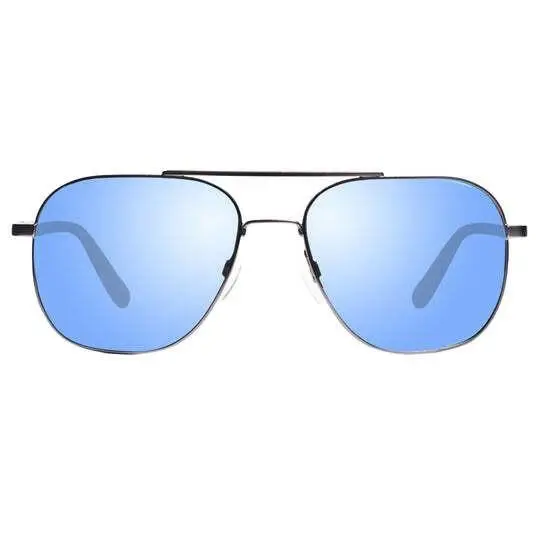 Revo Sunglasses Logan Satin Gunmetal / Blue Water Polarized Lens RE1226