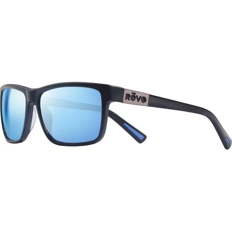 Revo Sunglasses Winston Matte Black / Blue Water Polarized Lens RE1242