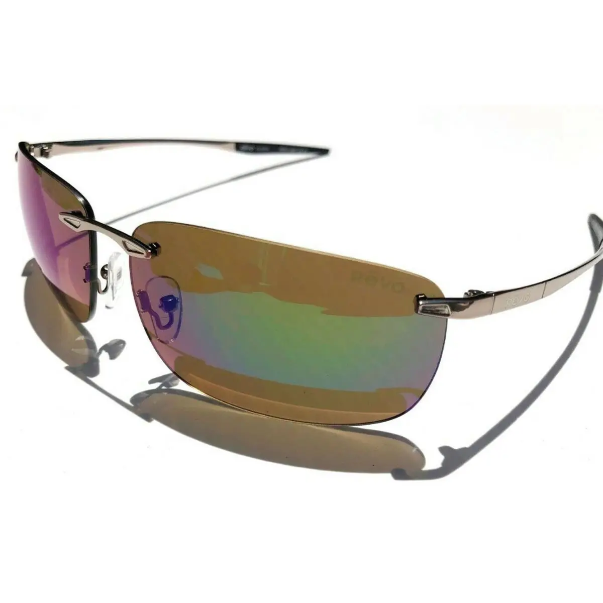 Descend Z Metal Gunmetal Polarized Green Evergreen Sunglass 1170 00 GN by Revo