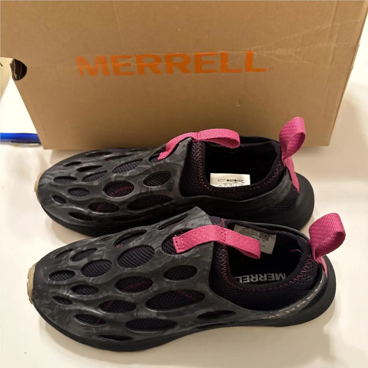 Merrell shoes - Hydro Runner - Hydro Runner - J067124 - Black Pink (UPC: 0195017315602) 9
