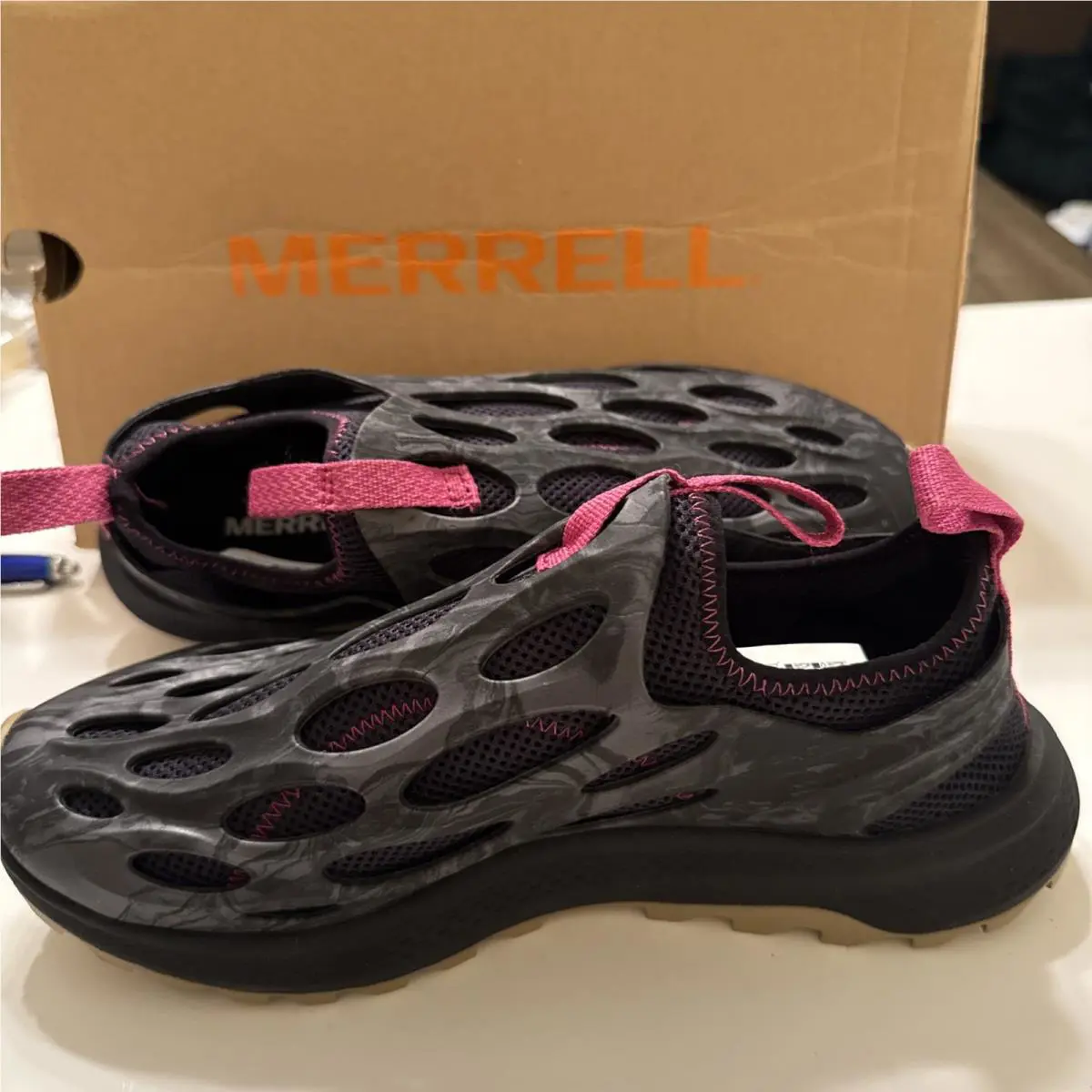 Merrell shoes - Hydro Runner - Hydro Runner - J067124 - Black Pink (UPC: 0195017315602) 11