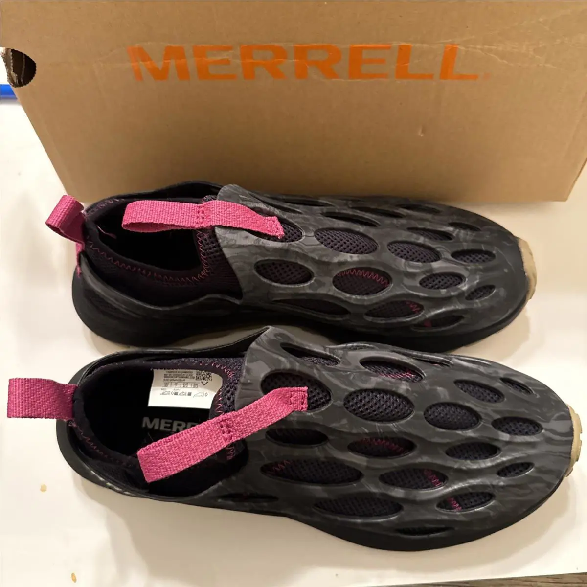 Merrell shoes - Hydro Runner - Hydro Runner - J067124 - Black Pink (UPC: 0195017315602) 7