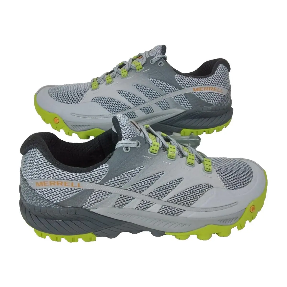 Merrell shoes - Merrell All Out - All Out - grey/ lime green 1