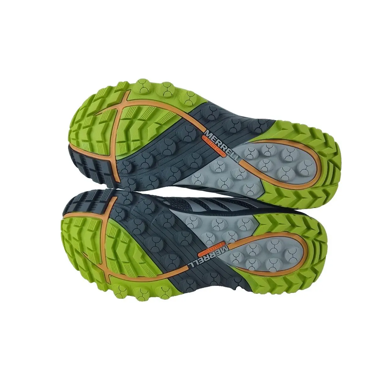 Merrell shoes - Merrell All Out - All Out - grey/ lime green 3