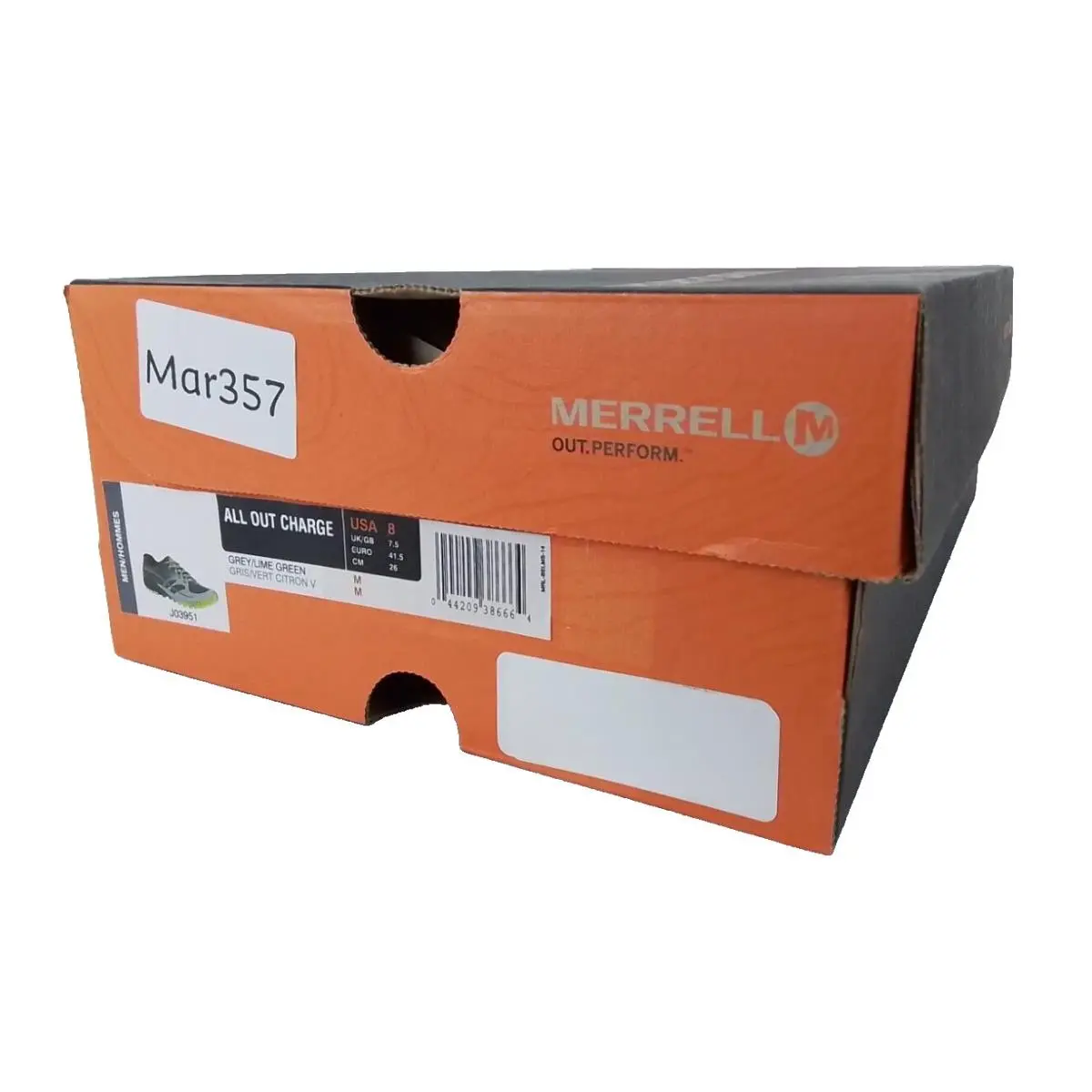 Merrell shoes - Merrell All Out - All Out - grey/ lime green 5