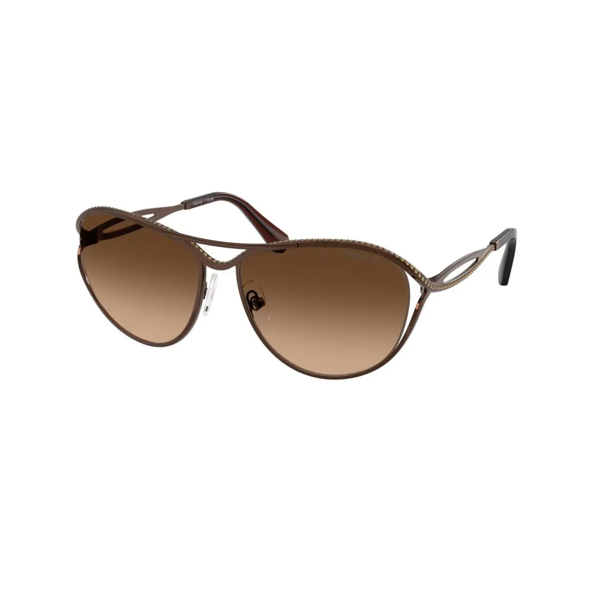Swarovski 7028 Sunglasses 400274 Brown