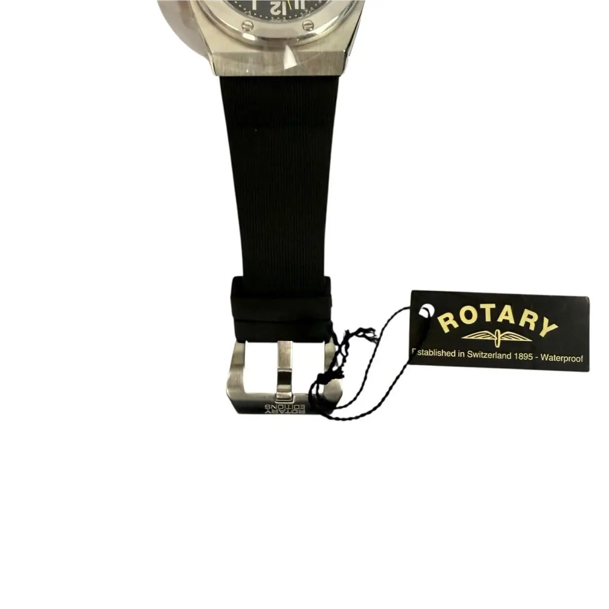 Rotary Editions Automatic Black Rubber Strap Watch Rotary Editions 1895 Series 500 Calibre | Mercari main image 4