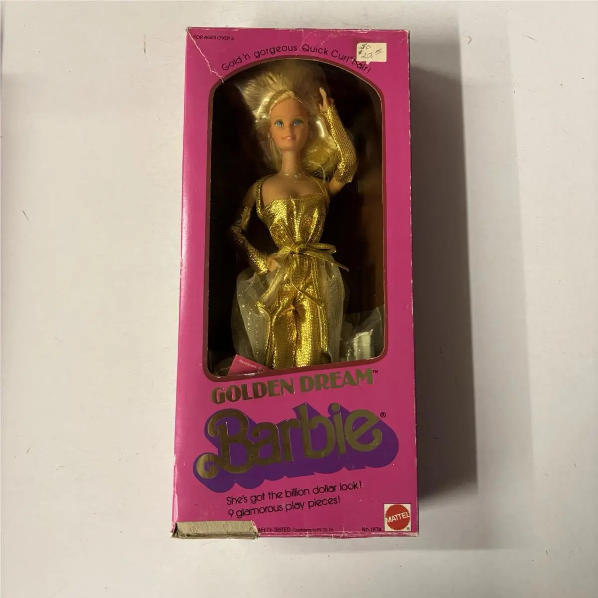 1980 Golden Dream Barbie 1874