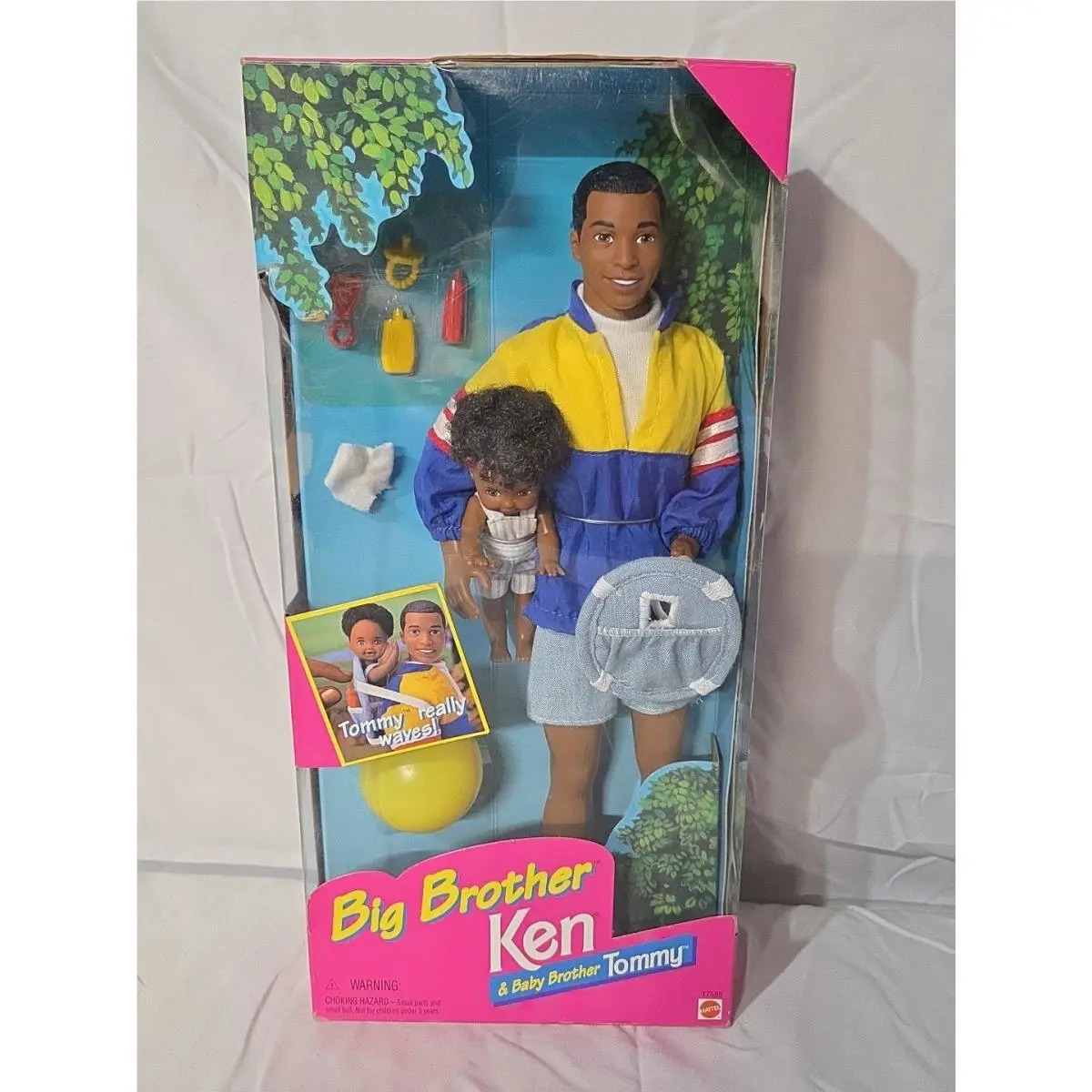 Vintage Barbie Doll 1996 Big Brother Ken Baby Brother Tommy AA 17588 Nrfb