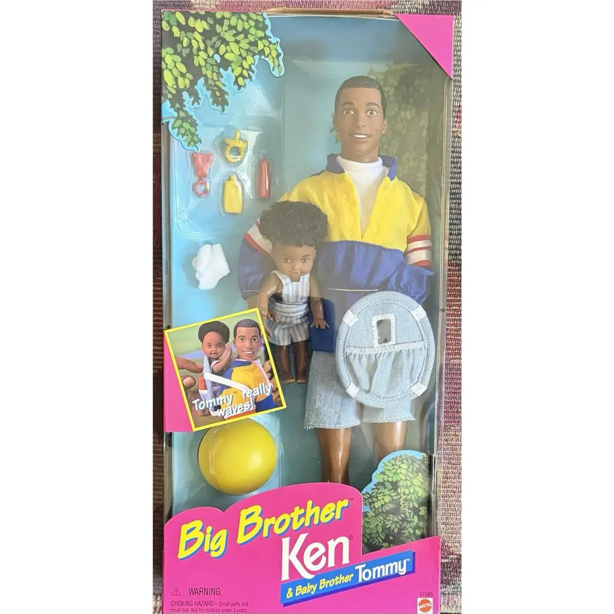 Vintage Barbie Doll 1996 Big Brother Ken Baby Brother Tommy AA 17588 Nrfb