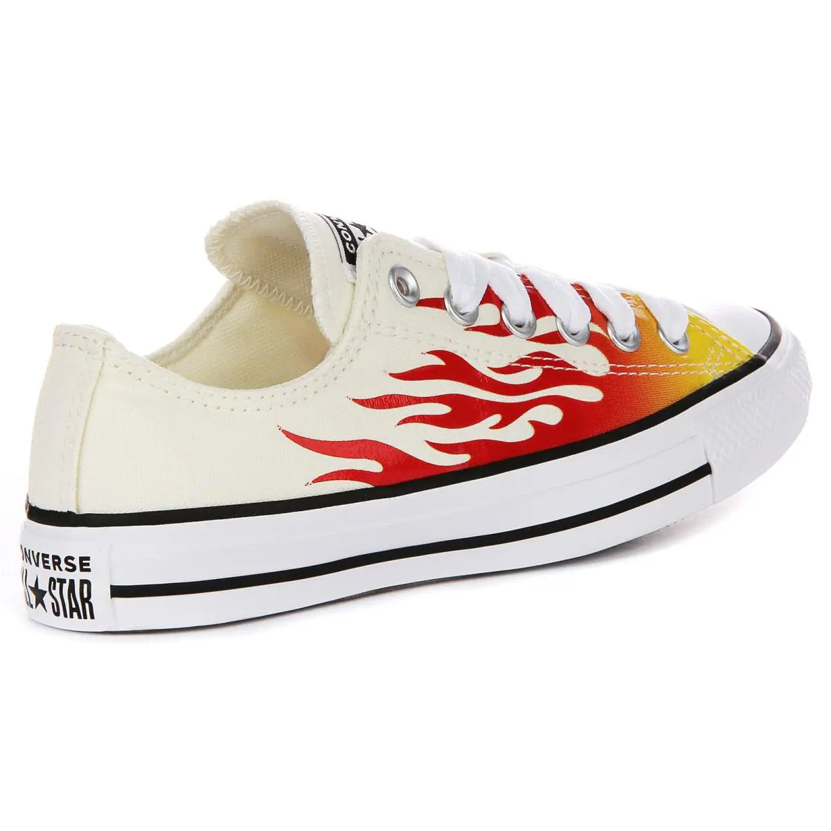 Converse shoes - WHITE RED 1
