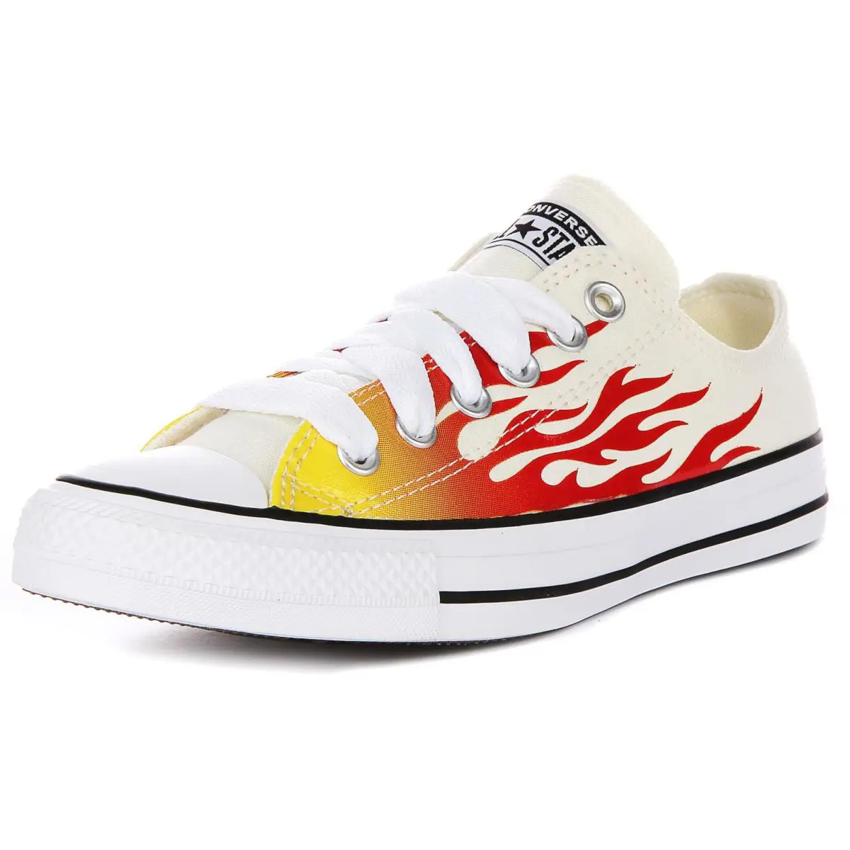 Converse shoes - WHITE RED 4
