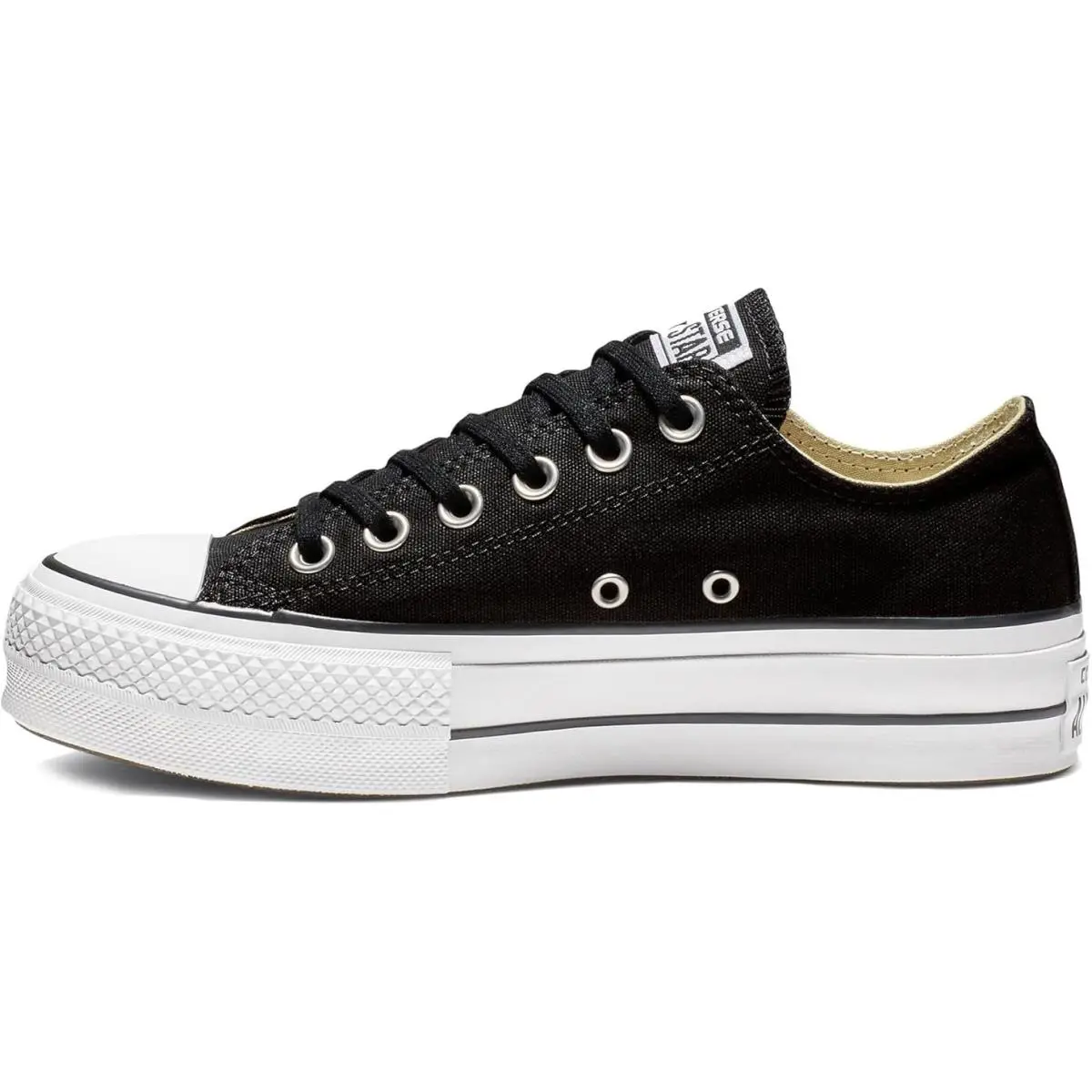 Converse Womens Chuck Taylor All Star Lift Platform Shoes - Black