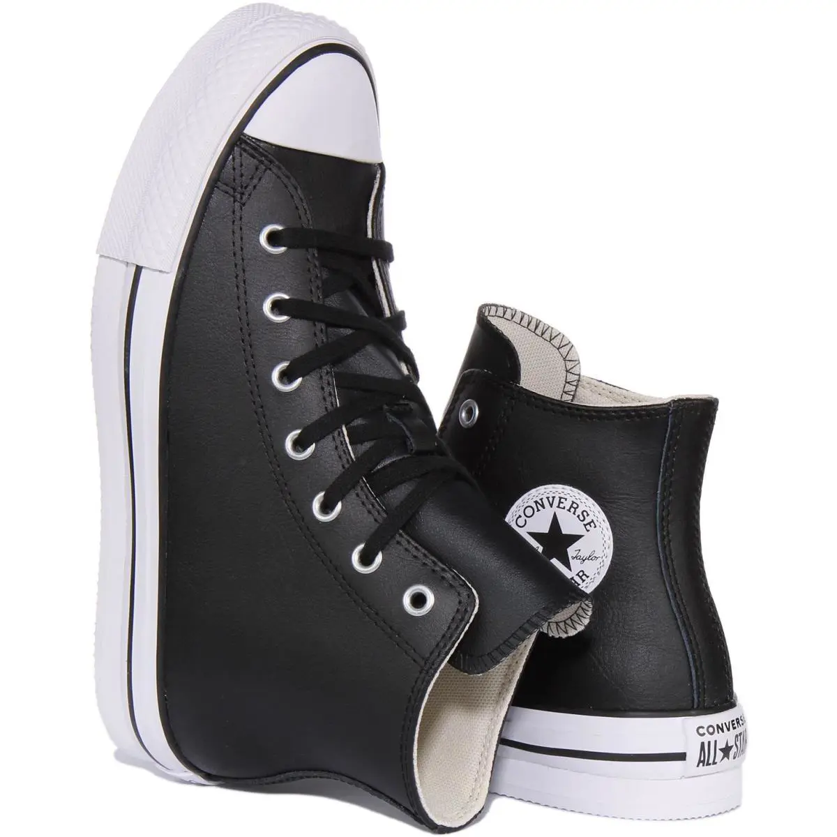 Converse shoes - BLACK WHITE 2