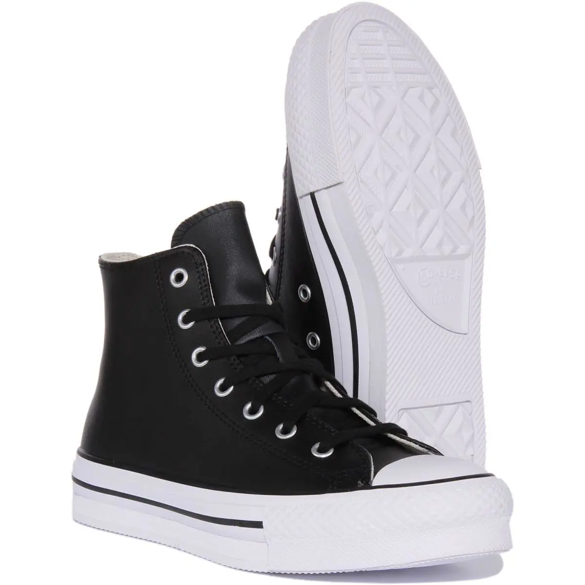 Converse shoes - BLACK WHITE 3