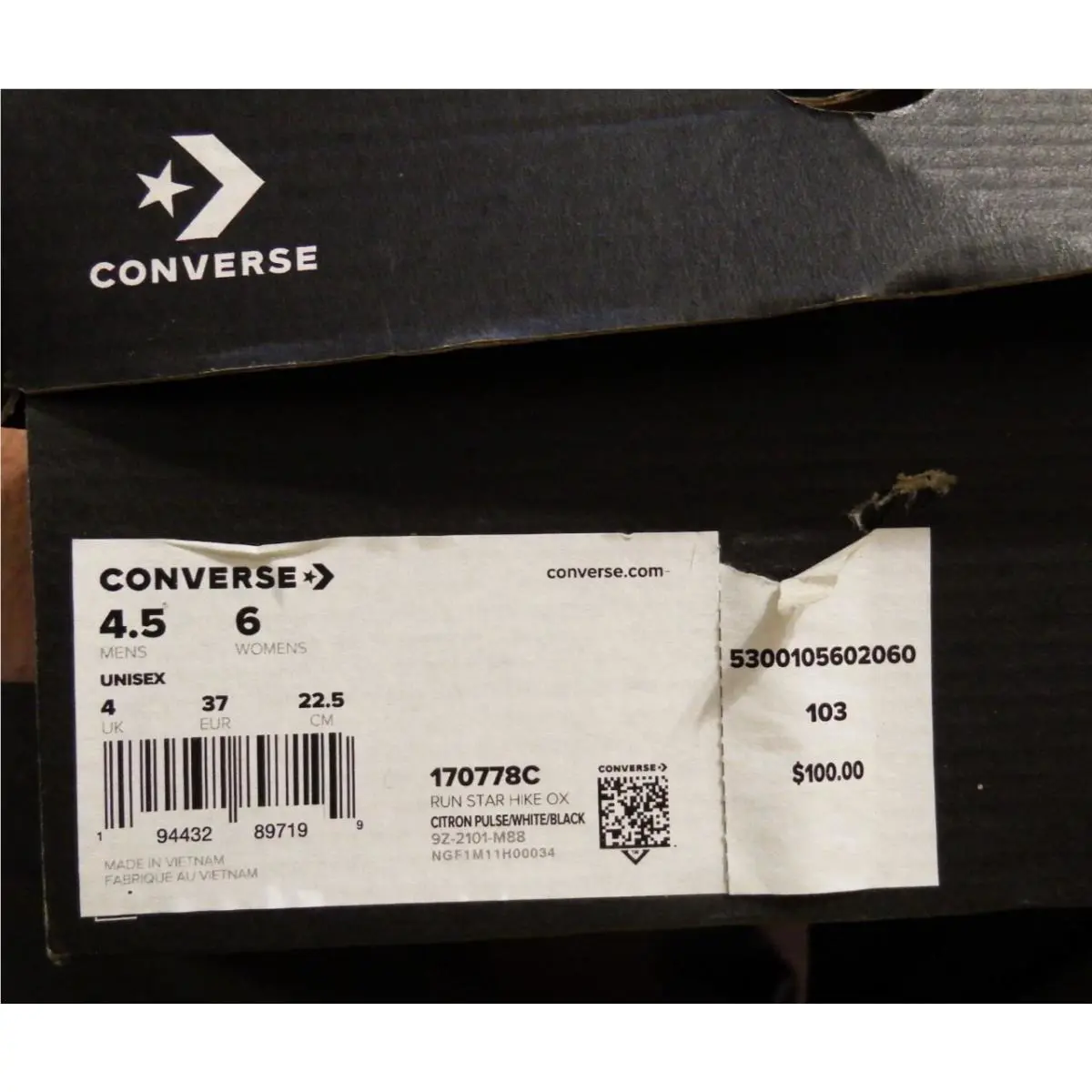 Converse shoes - Converse Run Star - Run Star - 170778C - Yellow 4