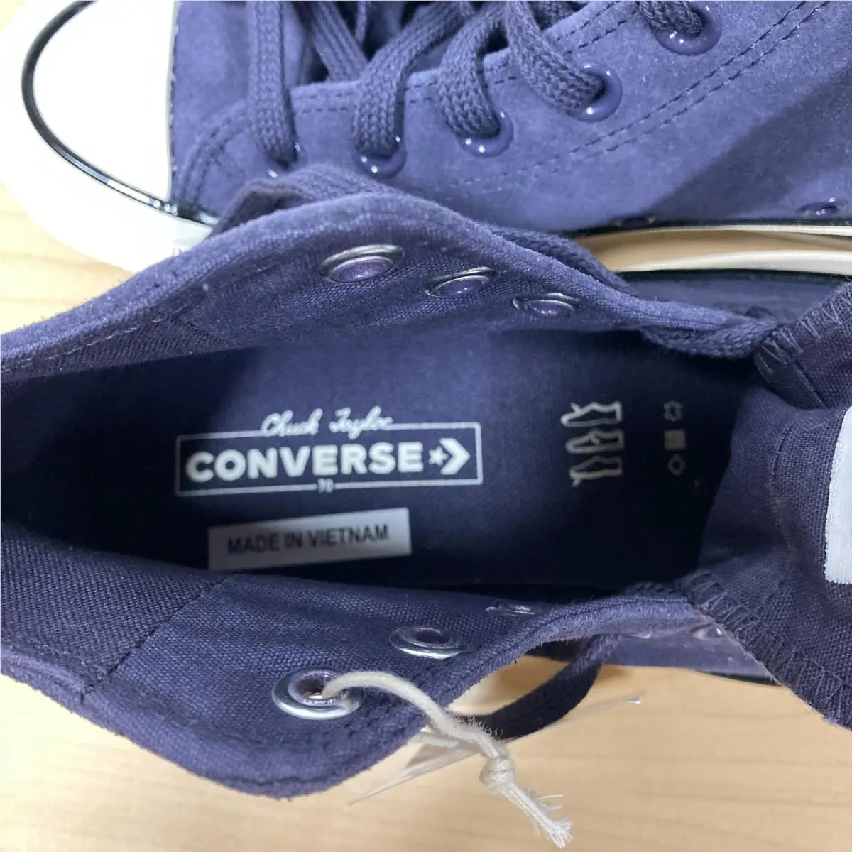 Converse shoes - Converse Chuck Taylor All Star Hi - A09475C - Navy Blue (Shadow Purple) (UPC: 194435157702) 4