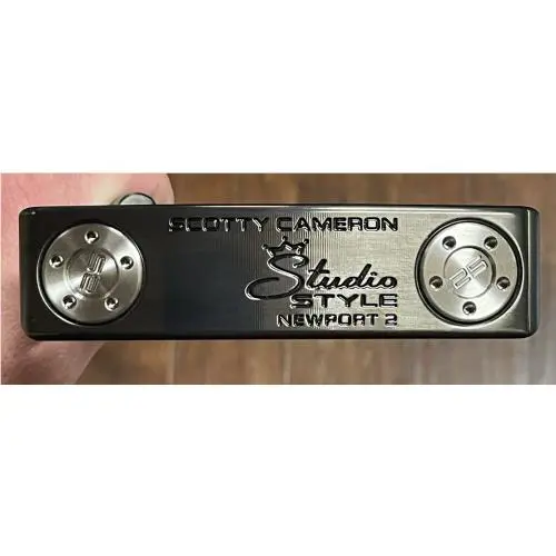 Scotty Cameron  - Studio Style Newport 2 - 2025 - Xtreme Dark Finish - DLC - Black, Lie Angle: Black 5