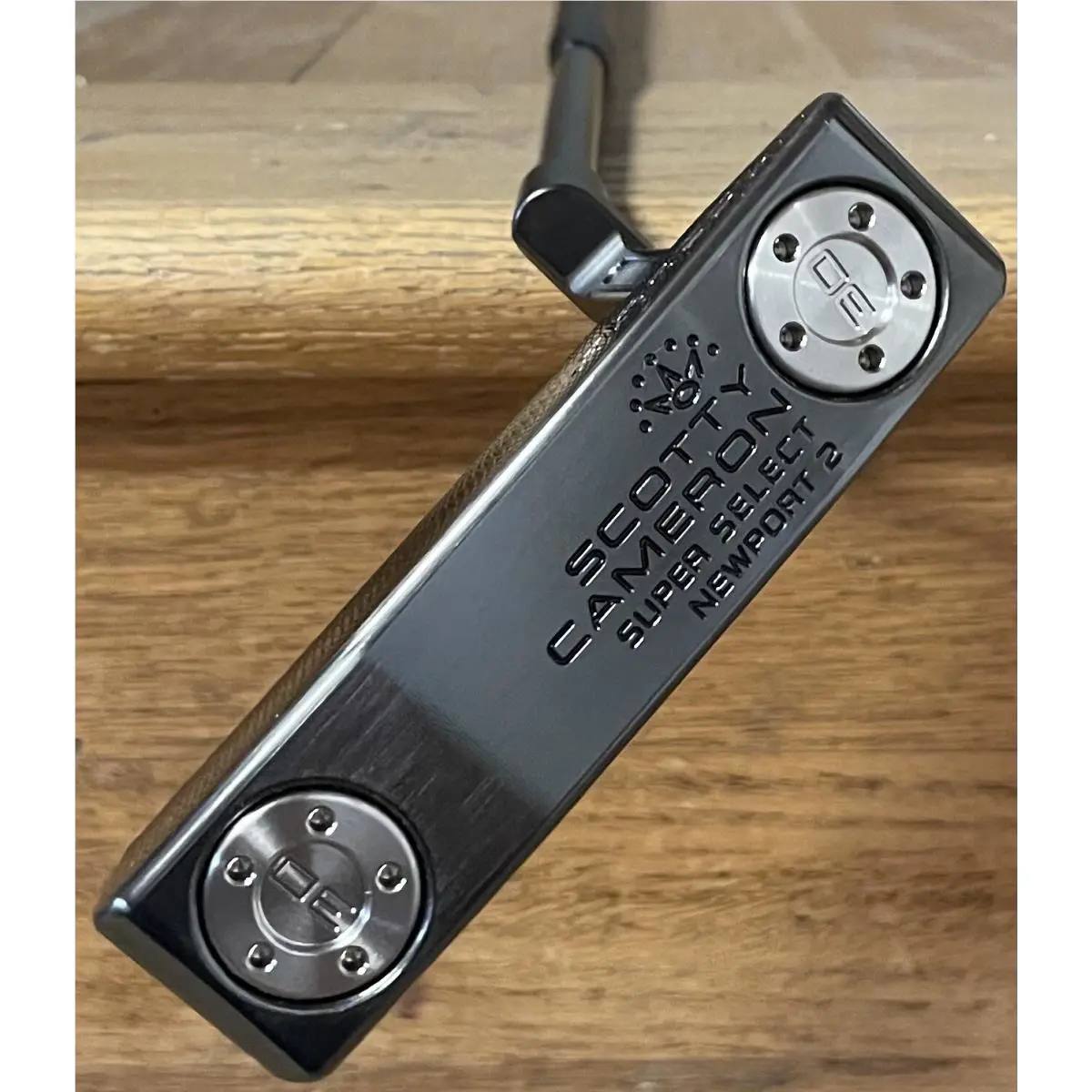 Scotty Cameron  - Super Select Newport 2 - Stability Shaft - Xtreme Dark -DLC - Black, Lie Angle: Black 3