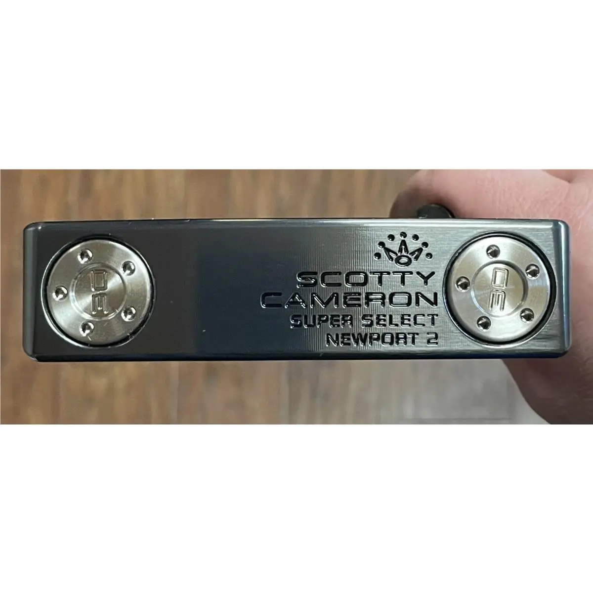 Scotty Cameron  - Super Select Newport 2 - Stability Shaft - Xtreme Dark -DLC - Black, Lie Angle: Black 6