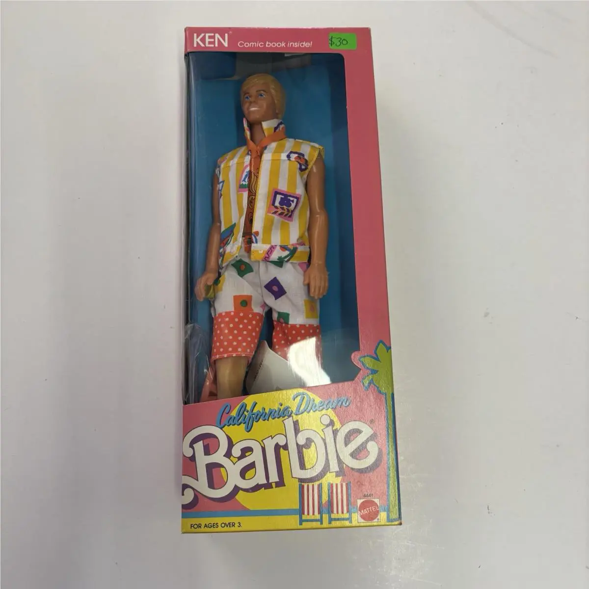 California Dream Ken Barbie Doll - Vintage 1987 - 4441 - Nrfb