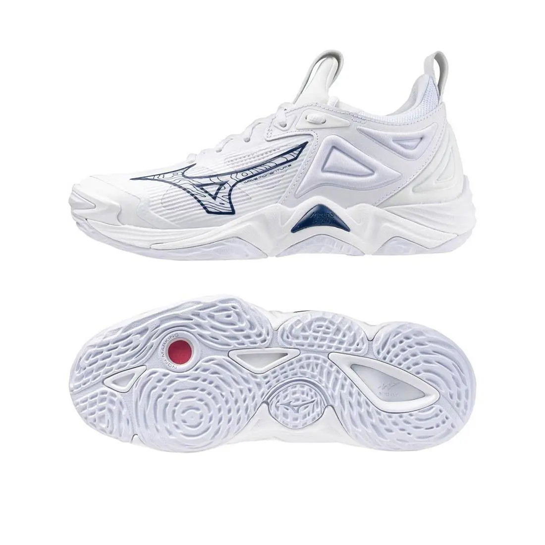 Mizuno shoes - Momentum 3 - Momentum - 430320 - White/Columbia Blue 20