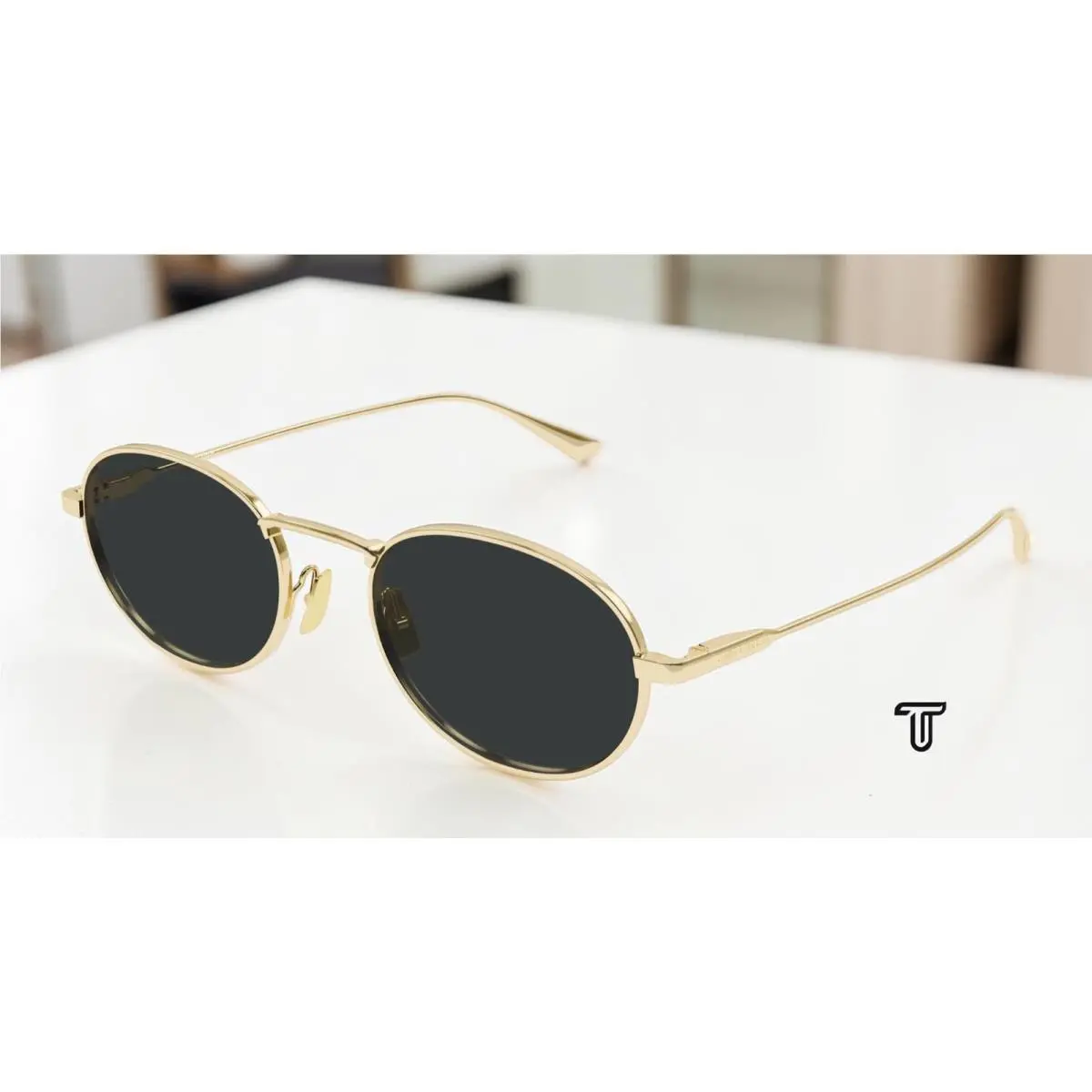 Saint Laurent SL 799 003 Gold Black 52 mm Men`s Sunglasses
