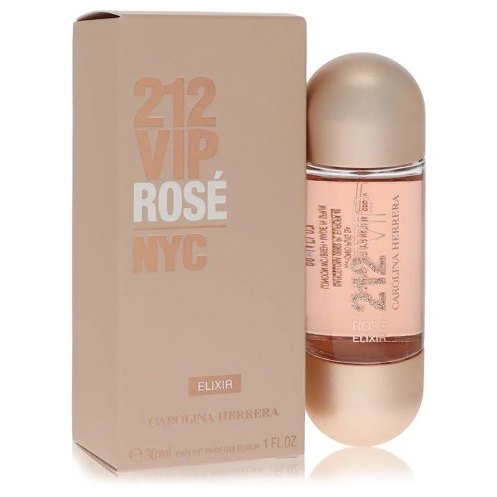 212 Vip Rose Elixir By Carolina Herrera Eau De Parfum Spray 1.7 Oz Women
