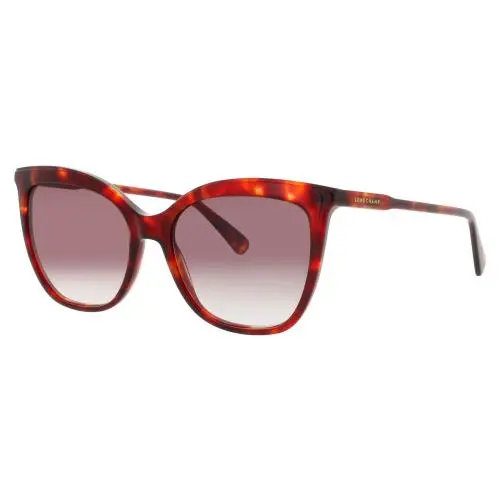 LO729S-640 Sunglasses Sun Glasses 640 Red 55mm by Longchamp