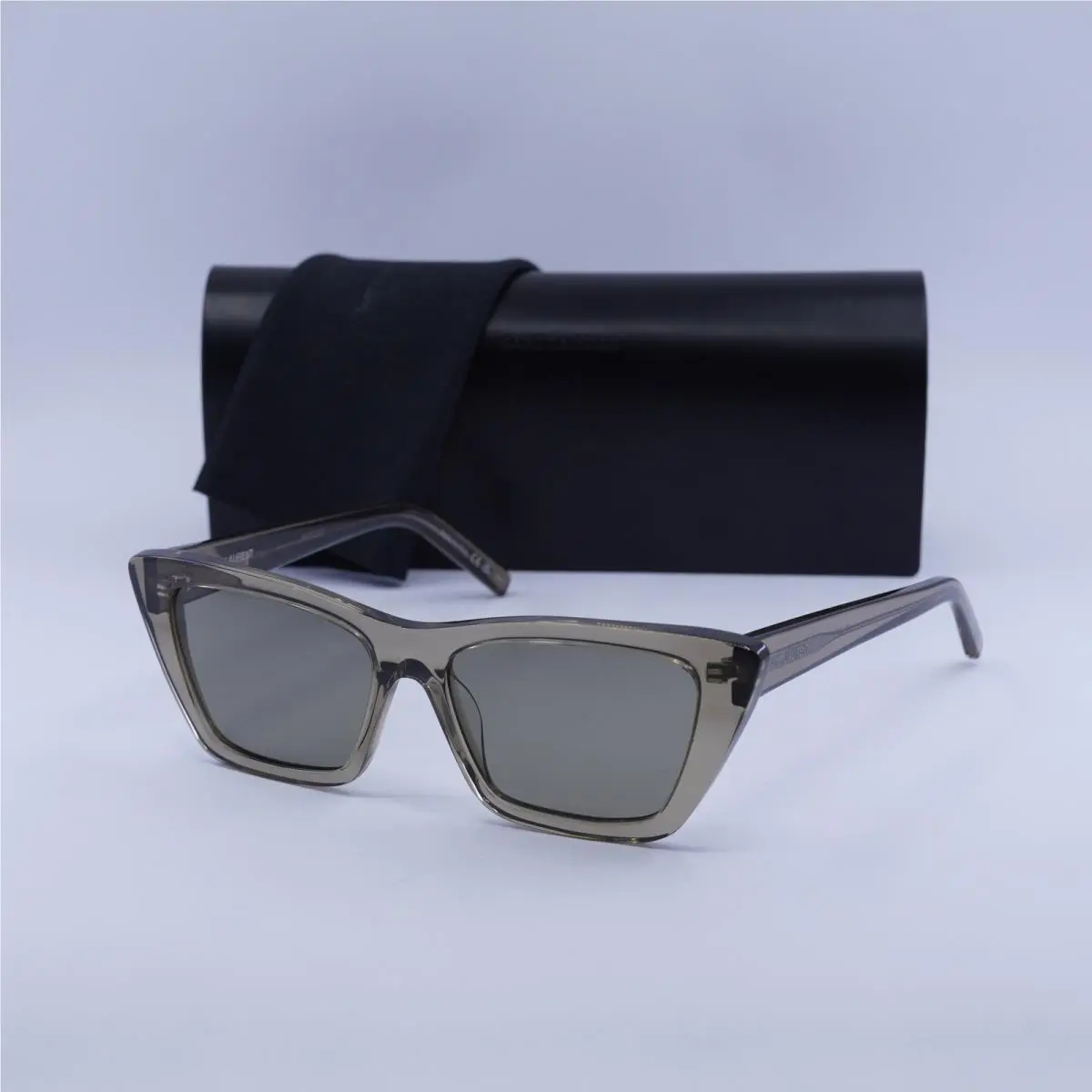 Saint Laurent SL276 Mica 043 Transparent Brown/grey 53-16-145 Sunglasses by Yves Saint Laurent