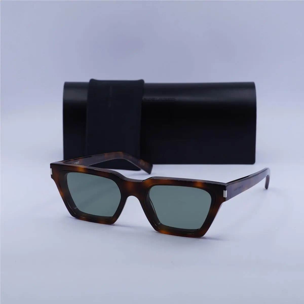 Saint Laurent SL633CALISTA 003 Havana/green 57-17-145 Sunglasses by Yves Saint Laurent
