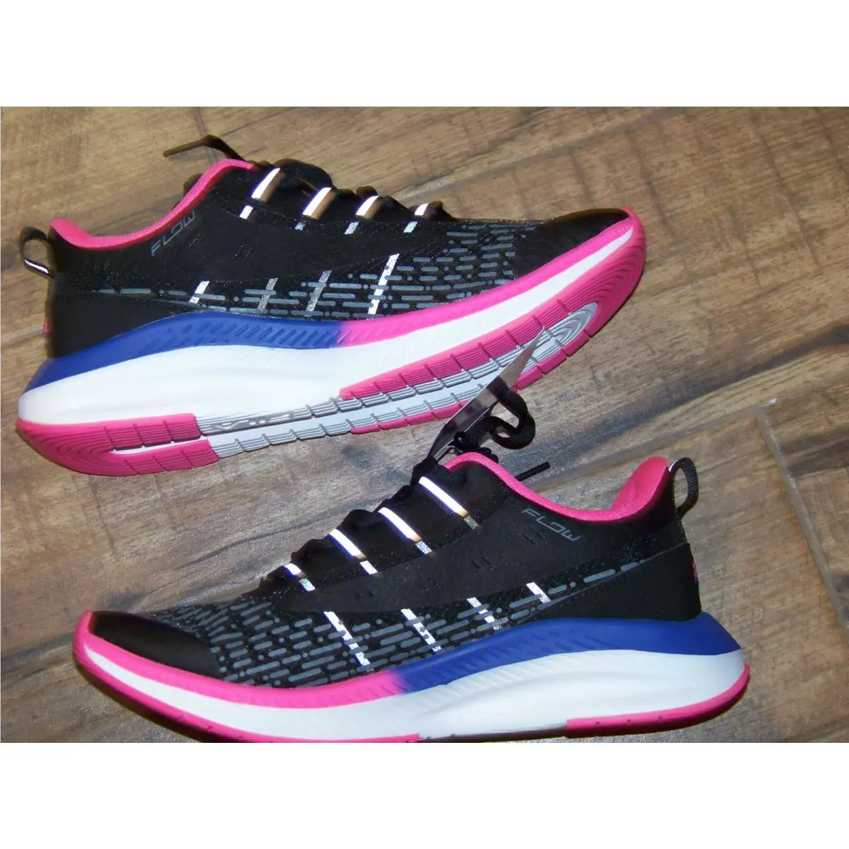 Fila shoes - Black/Pink/Blue colors (UPC: 691115061330) 1