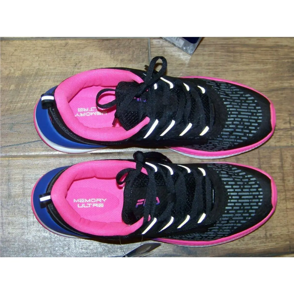 Fila shoes - Black/Pink/Blue colors (UPC: 691115061330) 5