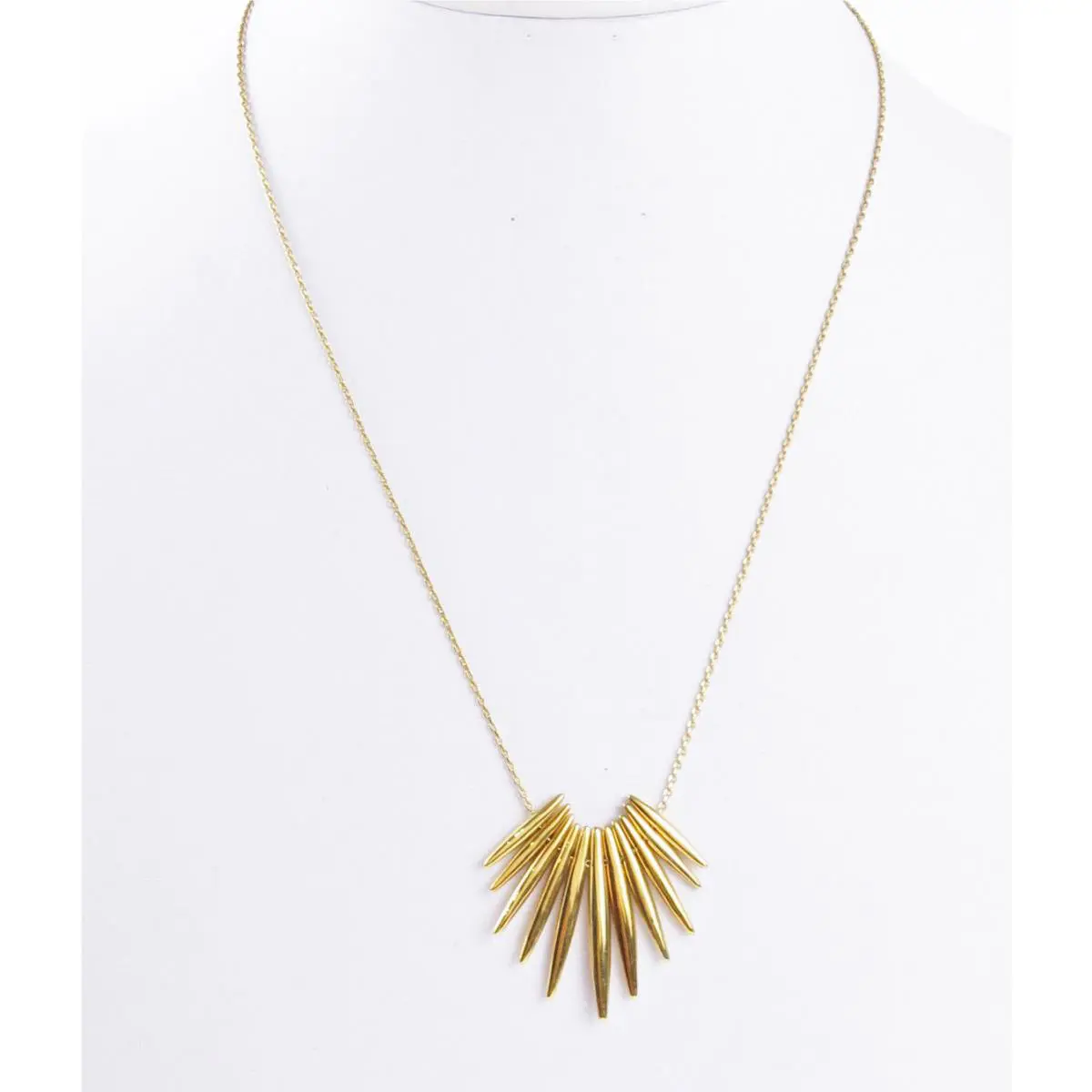Michael Kors Tribal Fashion Matchstick Pendant Gold-tone Necklace