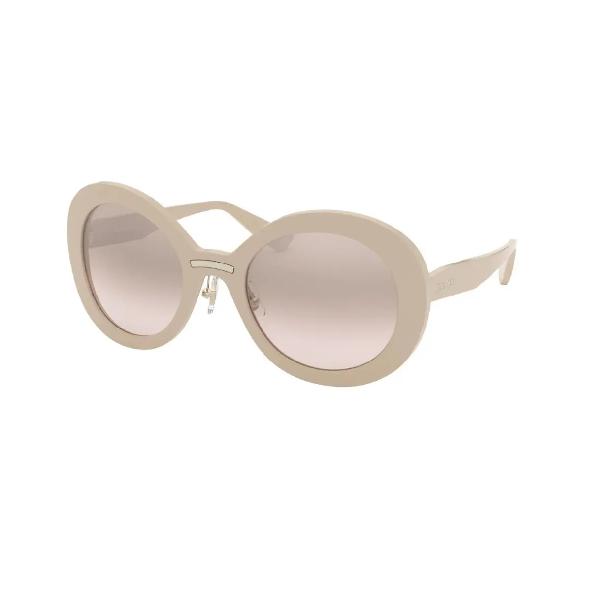 Miu Miu Sunglasses MU 04VS 158 204 Beige/brown For Women