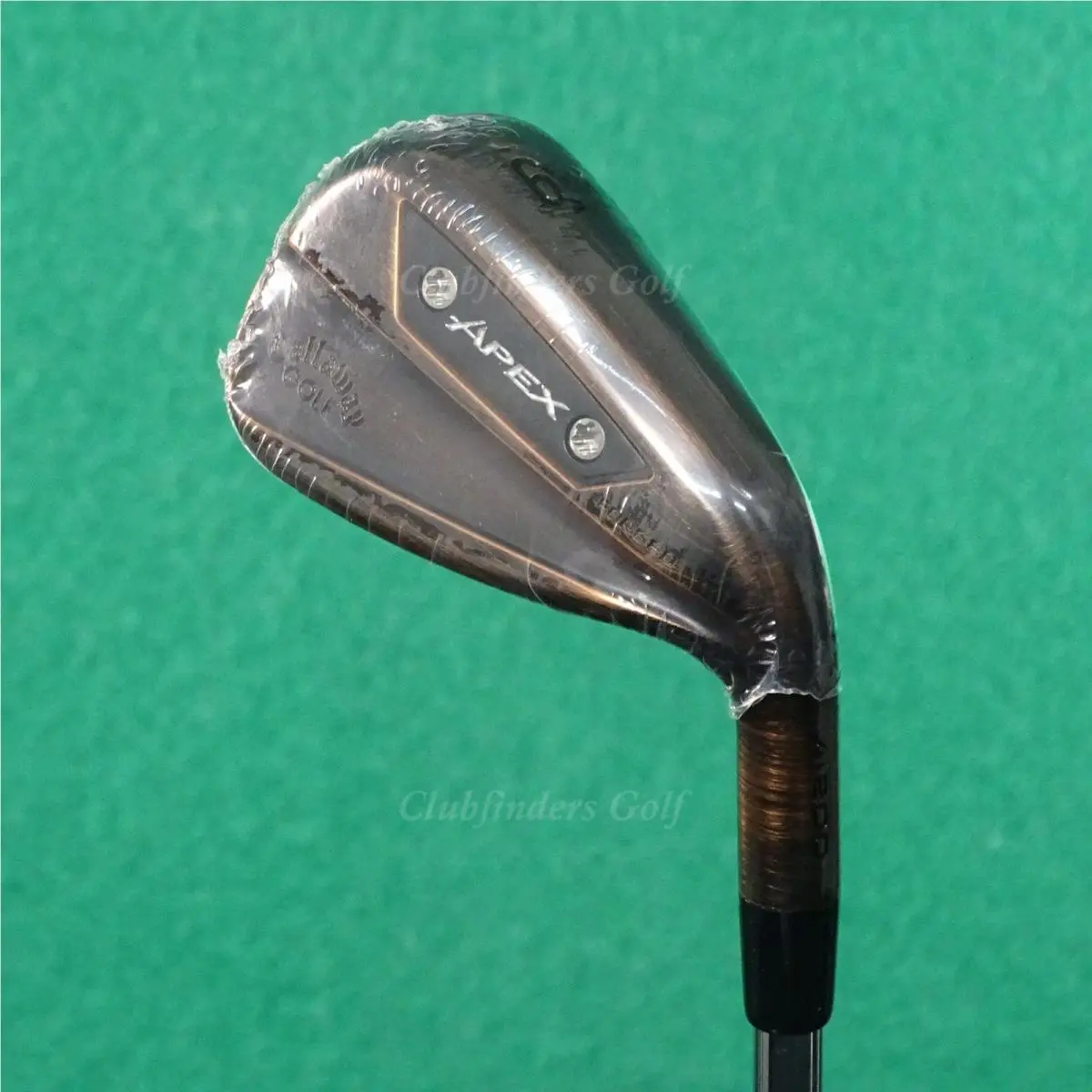 Callaway 2025 Apex Ai200 Brushed Copper Single 9 Iron DG Mid 100 Steel Stiff