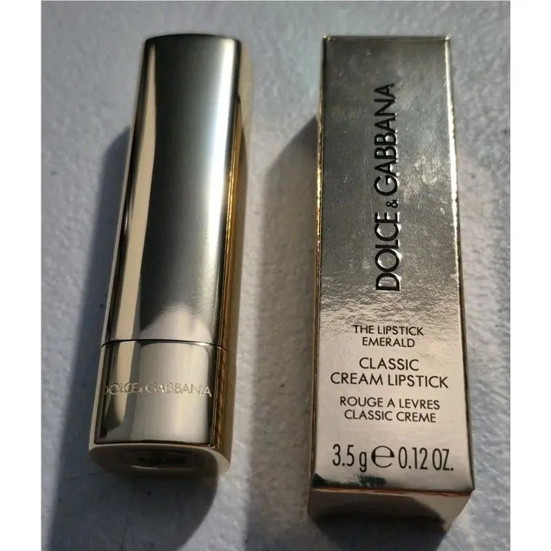 Dolce Dolce & Gabbana Lipstick-445 Smeraldo Gabbana Lipstick-445 Smeraldo- Green Sicilian Jewels Collection