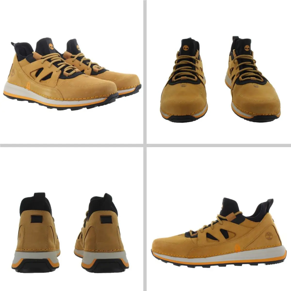 Timberland Men`s Timberloop City Trekker Wheat Oxford Shoes Size 7.5 - Wheat, Black