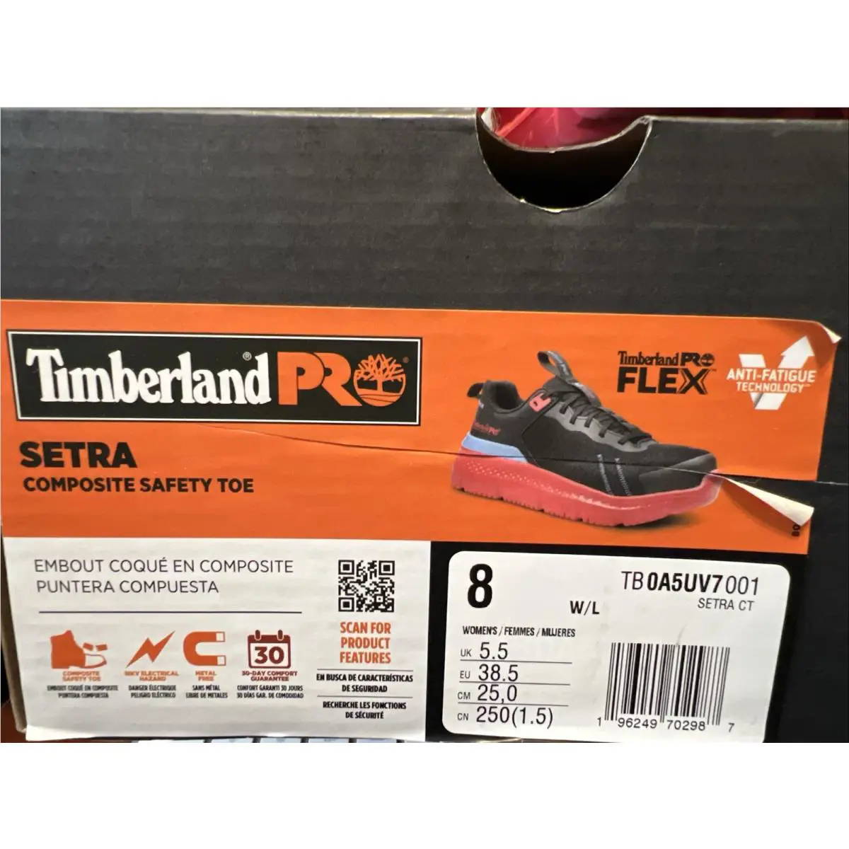 Timberland shoes - Timberland PRO Setra TB0A5UV7001-001 - PRO Setra - TB0A5UV7-001 - Black 0